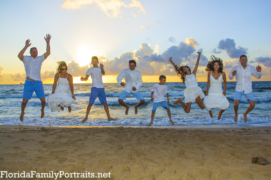 Miami Fort Lauderdale Florida family portrait photography by Bill Miller Photography.